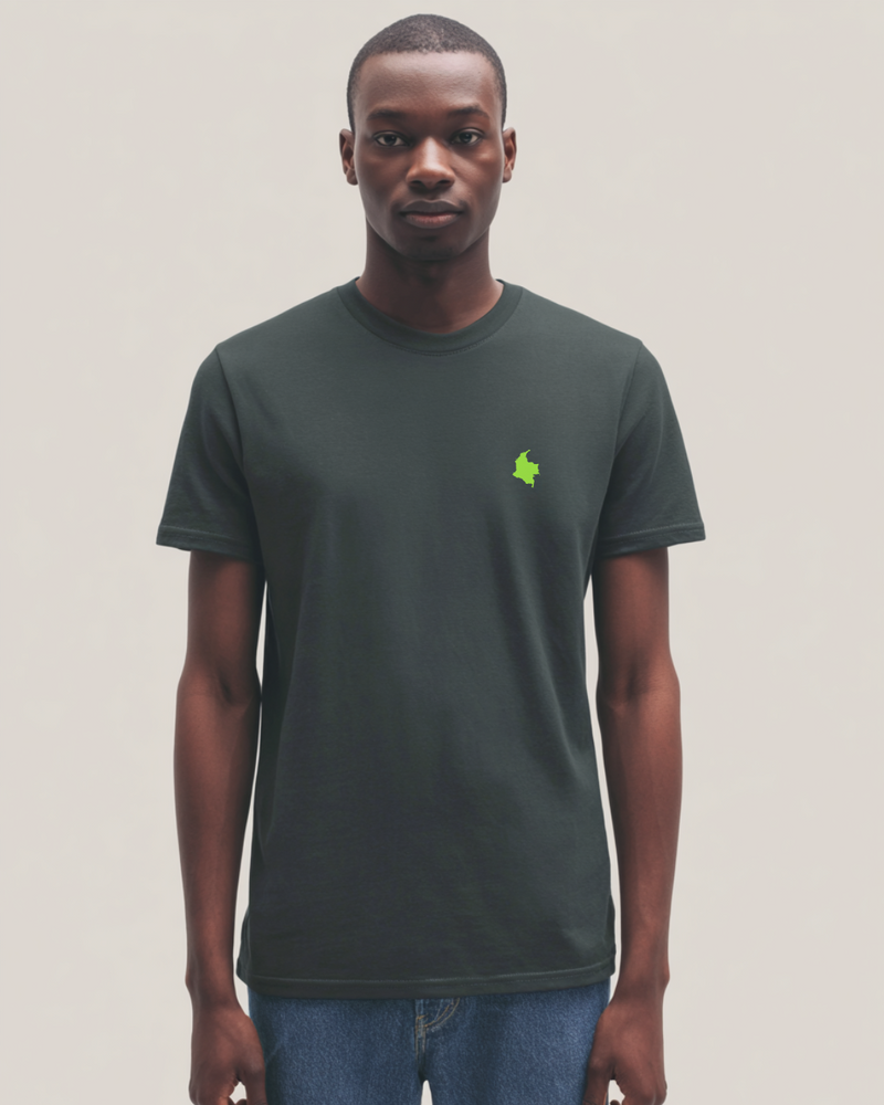Camiseta COLOMBIA TECHWEEK™ Green Money - Edición Pixel